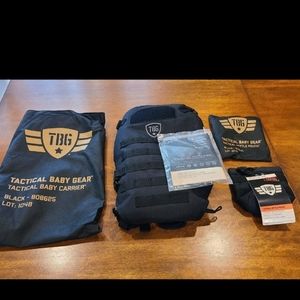 NEW tactical baby gear and bottle pouch. Black